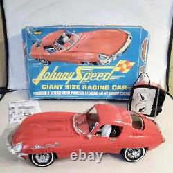 Rare LARGE Triang 1960s Toppers Johnny Speed Car (SUPERB) Boxed