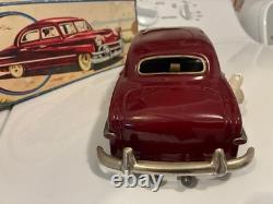 Rare Minty. Gunthermann 11 Inch 1949 Ford Custom Sedan Tin Windup Car
