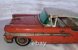Rare Orange Yonezawa Mercury Montclear Tin Toy Car Rebuild