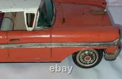 Rare Orange Yonezawa Mercury Montclear Tin Toy Car Rebuild