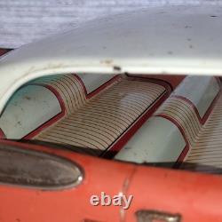 Rare Orange Yonezawa Mercury Montclear Tin Toy Car Rebuild