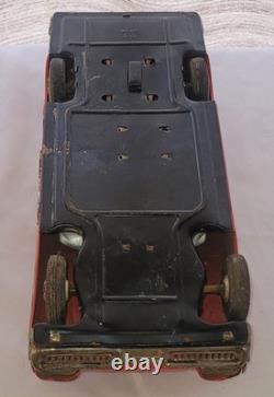 Rare Orange Yonezawa Mercury Montclear Tin Toy Car Rebuild