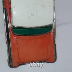 Rare Orange Yonezawa Mercury Montclear Tin Toy Car Rebuild