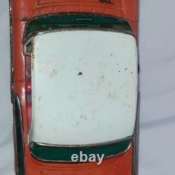 Rare Orange Yonezawa Mercury Montclear Tin Toy Car Rebuild