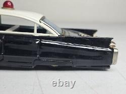 Rare S&E Suzuki Japan Tin Friction Cadillac Highway Patrol Car Collectible