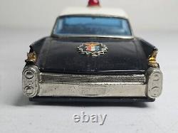 Rare S&E Suzuki Japan Tin Friction Cadillac Highway Patrol Car Collectible