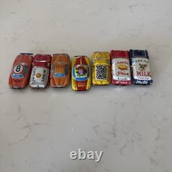 Rare Set Of 7 1957 Vintage Japan TIN TOY CAR 2.5 Mini Collectible Rare Set Of 7 1957 Vintage Japan TIN TOY CAR 2.5 Mini Collectible