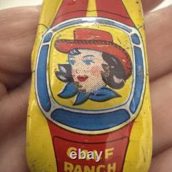 Rare Set Of 7 1957 Vintage Japan TIN TOY CAR 2.5 Mini Collectible