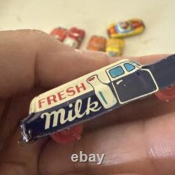 Rare Set Of 7 1957 Vintage Japan TIN TOY CAR 2.5 Mini Collectible