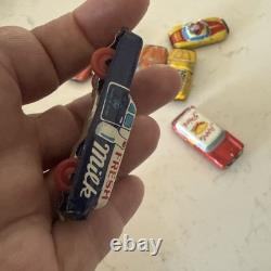 Rare Set Of 7 1957 Vintage Japan TIN TOY CAR 2.5 Mini Collectible