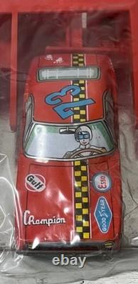 Rare Showa Retro Nomura Japan Tin Toy Racing Cars Vintage 3pcs Set