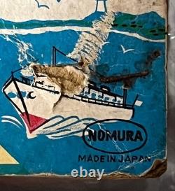 Rare Showa Retro Nomura Japan Tin Toy Racing Cars Vintage 3pcs Set