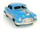 Rare Tin Toy Masudaya Blue Buick Car Made in Japan 1950's Vintage F/S 454