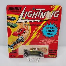 Rare Vintage 1969 Topper Toys Johnny Lightning 32 Ford Hot Rod 310 Green USA