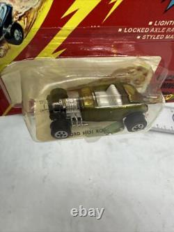 Rare Vintage 1969 Topper Toys Johnny Lightning 32 Ford Hot Rod 310 Green USA moc