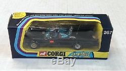 Rare Vintage Batman Batmobile Car Corgi Toys #267 Mettoy 1973 Window Box