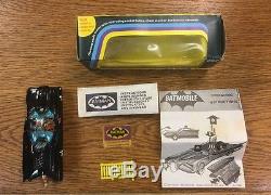 Rare Vintage Batman Batmobile Car Corgi Toys #267 Mettoy 1973 Window Box