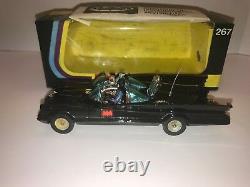 Rare Vintage Batman Batmobile Car Corgi Toys #267 Mettoy 1973 Window Box