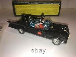 Rare Vintage Batman Batmobile Car Corgi Toys #267 Mettoy 1973 Window Box