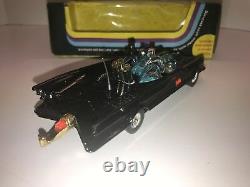 Rare Vintage Batman Batmobile Car Corgi Toys #267 Mettoy 1973 Window Box