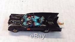 Rare Vintage Batman Batmobile Car Corgi Toys #267 Mettoy 1973 Window Box