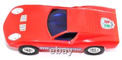 Rare Vintage KANTO TOYS Miura Style Pullback Car Red Japan Die-Cast Plastic Toy
