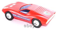 Rare Vintage KANTO TOYS Miura Style Pullback Car Red Japan Die-Cast Plastic Toy