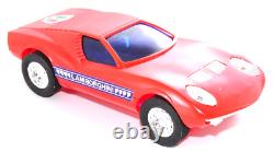 Rare Vintage KANTO TOYS Miura Style Pullback Car Red Japan Die-Cast Plastic Toy