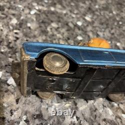 Rare Vintage Linemar Marx 1961 Japan Tin Friction Toy Car Clown New York Buddy
