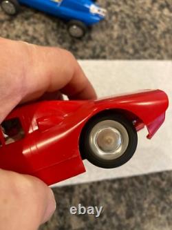 Rare, Vintage, Nos Yonezawa Mechanical Deluxe Racing Cars In Original Box