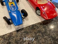 Rare, Vintage, Nos Yonezawa Mechanical Deluxe Racing Cars In Original Box