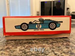 Rare, Vintage, Nos Yonezawa Mechanical Deluxe Racing Cars In Original Box