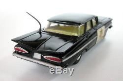 Rare Vintage Police State Patrol Car Corgi Toys #223 Chevrolet Impala + Box