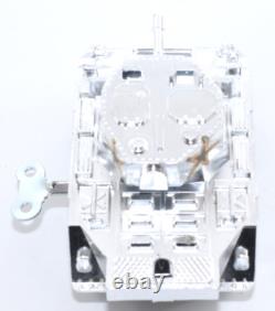 Rare Vintage Satsuki Tin Armored Car Wind-Up 6-Wheel Japan 1950s with Box from JPN