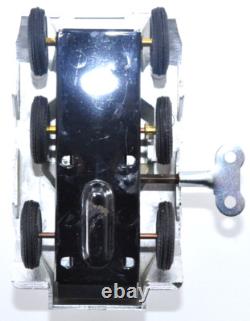 Rare Vintage Satsuki Tin Armored Car Wind-Up 6-Wheel Japan 1950s with Box from JPN Rare Vintage Satsuki Tin Armored Car Wind-Up 6-Wheel Japan 1950s with Box from JPN