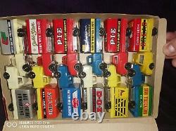 Rare Vintage Tin Plate Friction Trucks in shop display box Made In Japan 60s/70s