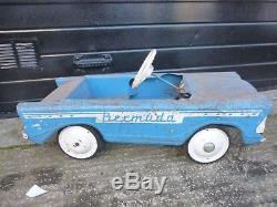 Rare Vintage Triang 1950s Metal Bermuda Childs Pedal Car