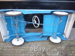 Rare Vintage Triang 1950s Metal Bermuda Childs Pedal Car