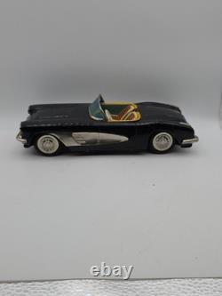 Rare Vintage Yonezawa 1960 Corvette Friction Car Good Condition