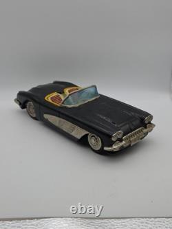 Rare Vintage Yonezawa 1960 Corvette Friction Car Good Condition