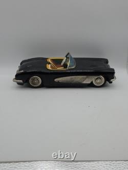 Rare Vintage Yonezawa 1960 Corvette Friction Car Good Condition
