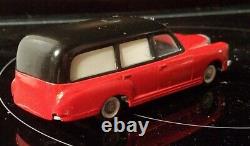 Rare Vtg Die Cast Tekno Toy # 731 / 32 Mercedes Benz Car 220 S Ambulance Denmark