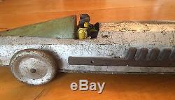Rare antique 1930's Tin Race Car