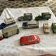 Rare lot of 8 vintage tin toy trucks, Cars & Jeeps