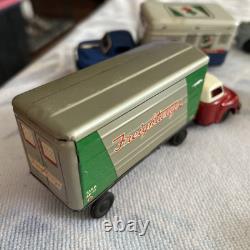 Rare lot of 8 vintage tin toy trucks, Cars & Jeeps