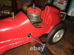 Real Mc coy tether car original 50's vintage