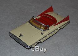 Red China ELECTRIC OPEN CAR Red China ME 049 Vintage Tin Toy Car