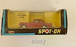 Red Mercedes 230 SL, 1/42 Spot-On Vintage Toy by Tri-ang # 278, Northern Ireland