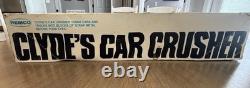 Remco Clyde's Car Crusher Vintage Play Set 1979 with Box, Cars, Accessories