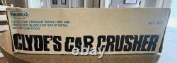 Remco Clyde's Car Crusher Vintage Play Set 1979 with Box, Cars, Accessories